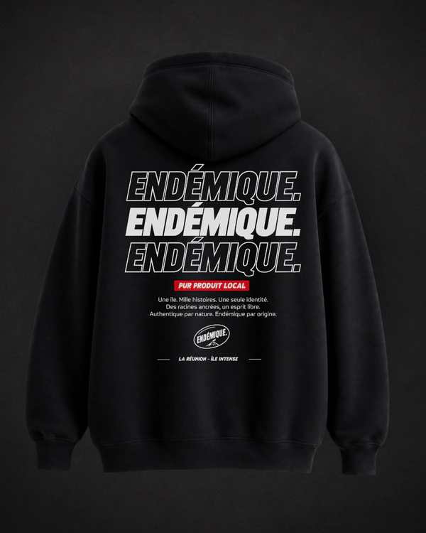 Pull endémique — Noir