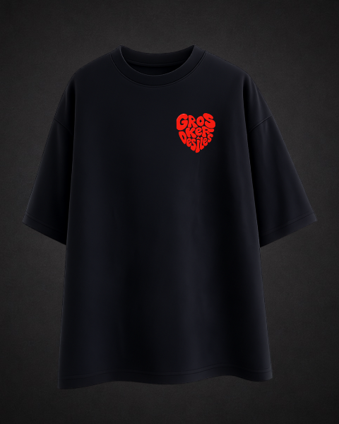 Tee shirt coeur — coeur
