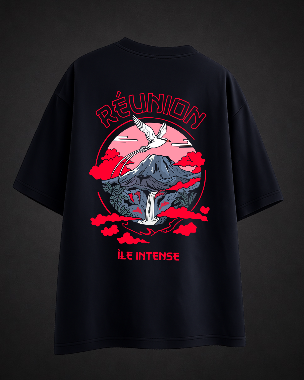 Tee-shirt Île Intense — rouge — Rouge