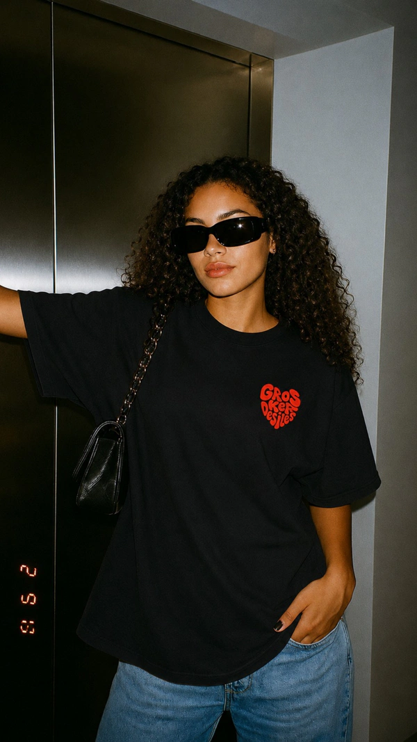 Tee shirt coeur — photo 1